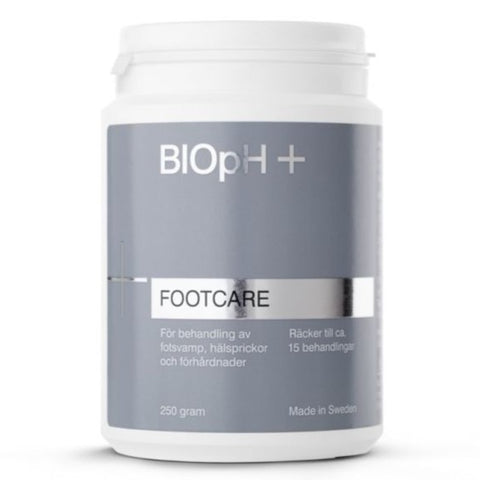 BIOpH+ Footcare - behandling af fodsvamp, dårlig lugt, hård hud og hælrevner