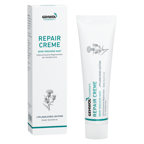 Gehwol Repair Creme - Creme til tør hud og sprukne hæle