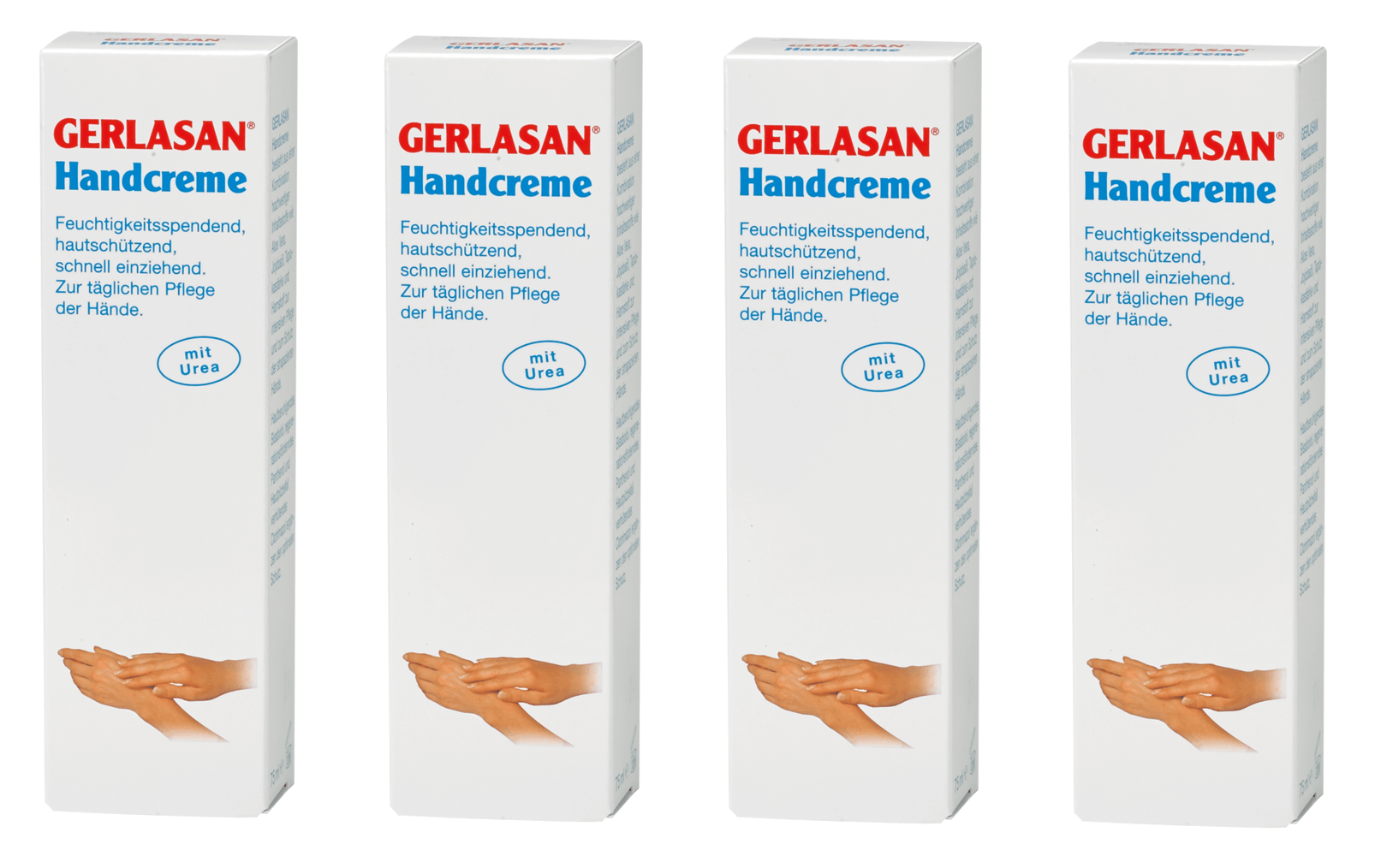 Gerlasan_Håndcreme_ 300 ml  i 4 tuber a 75ml