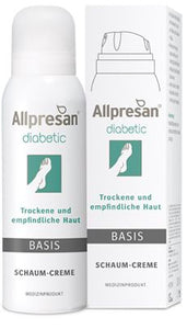 Allpresan Diabetic Basis - Til den let tørre eller meget tynde hud. Allpresan Diabetic er målrettet diabetikere