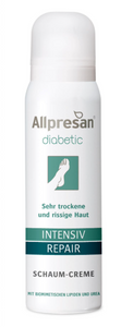 Allpresan Diabetic Intense Repair med Urea - Målrettet Diabetikere - Til meget tør og revnet hud - 100 ml