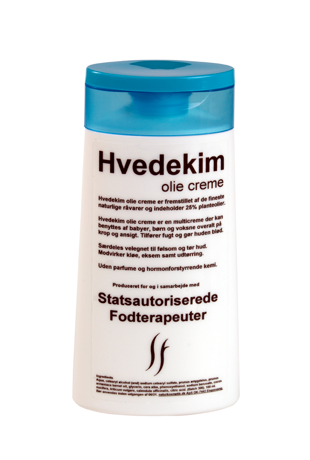 Rejsestørrelse - Hvedekim Olie Creme - til daglig brug - 35 ml