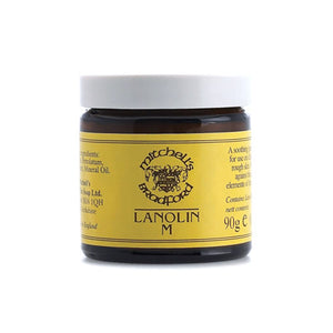 Mitchell´s Lanolin - TIl meget tør hud/hælrevner . 25 gram i glasbeholder