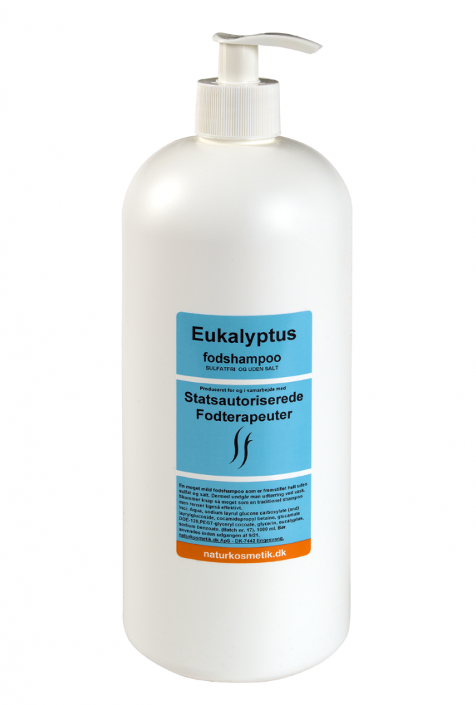 Naturkosmetik Eucalyptus Fodshampoo 1.000 ml - Sulfatfri og uden salt