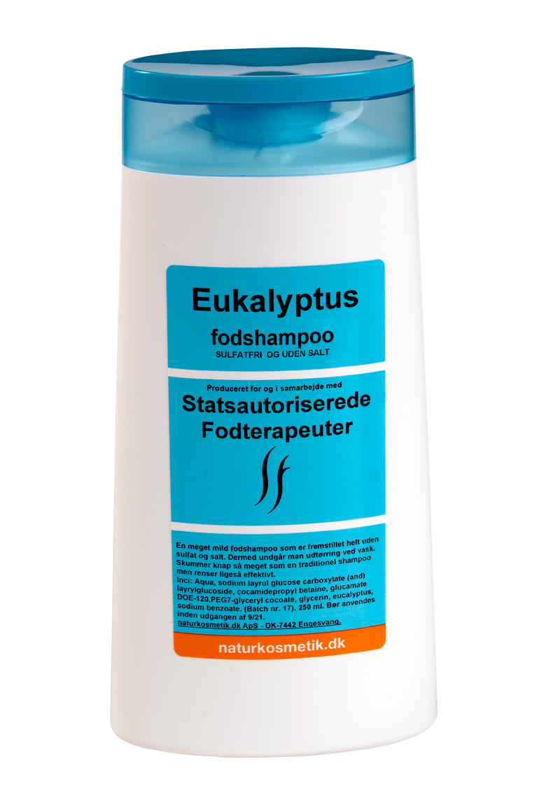 Naturkosmetik Eucalyptus Fodshampoo 250 ml - Sulfatfri og uden salt