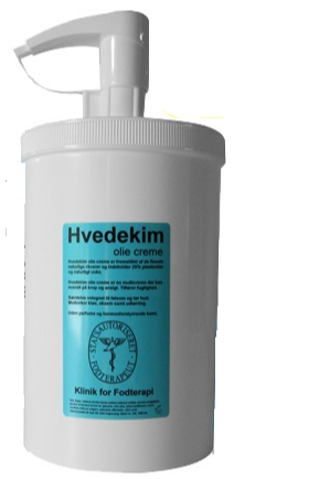 Naturkosmetik Hvedekim Olie creme 1000 ml med pumpe