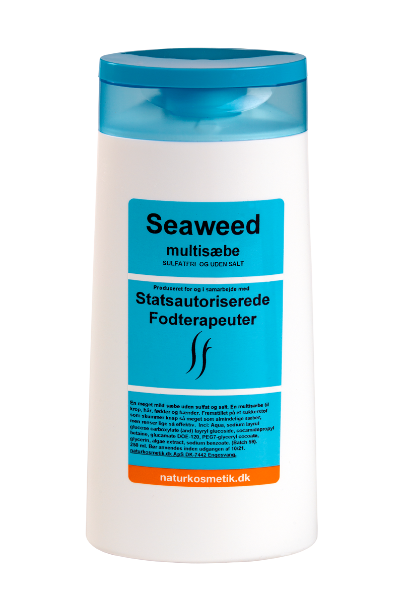 Seaweed / Tang Multisæbe - Sulfatfri og Uden Salt - 250 ml