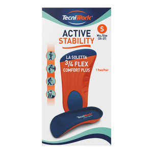 Active Stability 3/4 Sål - Til de aktive fødder - Pakning