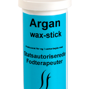 ARGAN WAX STICK - Mod dybe hælrevner. Velegnet til meget dybe hælrevner for at reparere samt modvirke yderligere revnedannelse. 