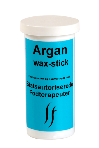 ARGAN WAX STICK - Mod dybe hælrevner. Velegnet til meget dybe hælrevner for at reparere samt modvirke yderligere revnedannelse. 